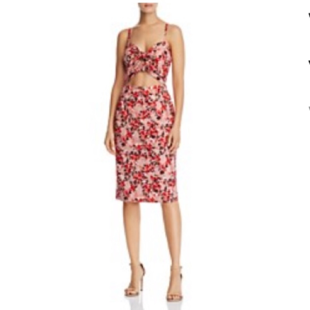 Wayf Floral Midi Dress